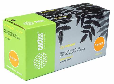 Картридж лазерный Cactus CS-PH6120Y