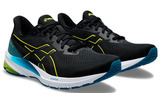 Кроссовки беговые Asics GT-1000 12 Black/Yellow/Blue мужские