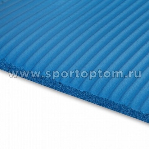 Коврик для йоги и фитнеса INDIGO NBR 173*61*1,5 см Синий