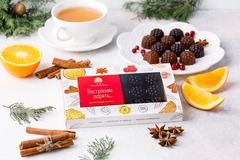 Мармелад "Настроение дарить" - без сахара /глинтвейн,апельсин,имбирь/ 210г / ТМ Сибирский кедр