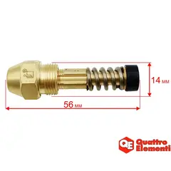 Форсунка QUATTRO ELEMENTI QE12D (243-899-217)