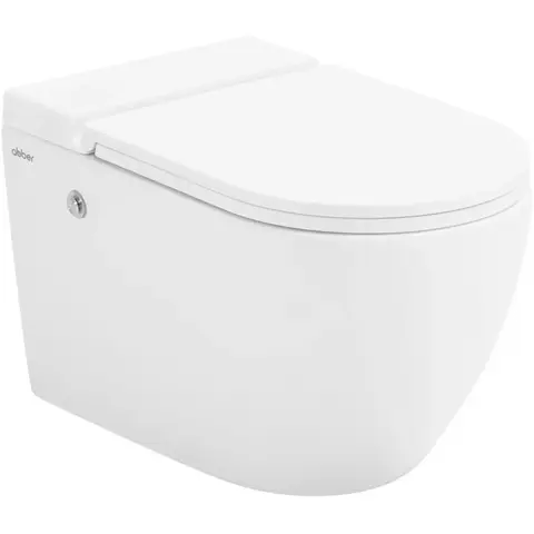 Abber AC1108P Унитаз Abber Bequem AC1108P подвесной белый с импульсным смывом