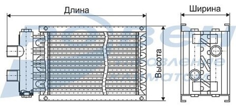 Водяной нагреватель Ровен TFT 500.250.2