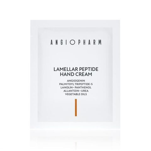 ANGIOPHARM ЛАМЕЛЛЯРНЫЙ КРЕМ ДЛЯ РУК С ПЕПТИДАМИ, 3 Мл | LAMELLAR PEPTIDE HAND CREAM