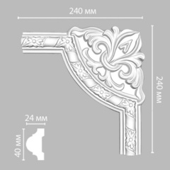 Угол Decomaster DP-8051C 240х240х25мм