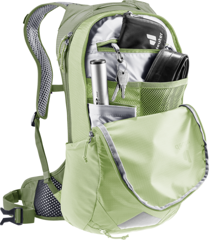 Картинка рюкзак велосипедный Deuter Race Air 10 Mineral/Grove - 3