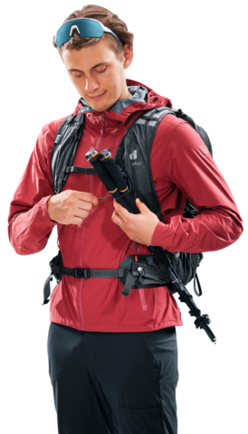 Картинка рюкзак туристический Deuter Speed Lite Pro 25 Black - 5