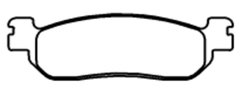 Колодки  G-brake   GM-02043S