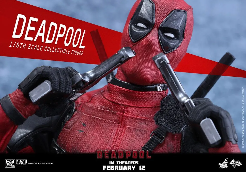 Фигурка Дэдпул масштаб 1/6 Hot Toys