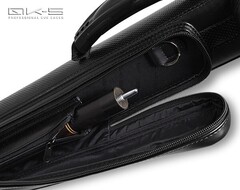 Тубус QK-S Samurai 1x1 матовый черный