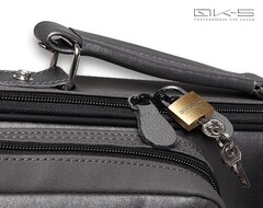 Кейс QK-S Captain 2x2 серый металлик