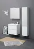 Aquanet 242523 Тумба с раковиной Гласс 70 цв.белый (242523)