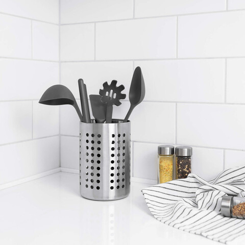 Подставка для кухонных принадлежностей Kökstillbehör, размеры: 18x12 см., материал: нержавеющая сталь
