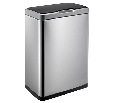 Weltwasser WW Vegas MT 10000003973 Мусорное ведро 12L, матовая сталь