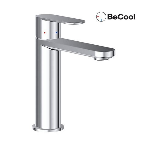 Ravak X070460 Смеситель для умывальника без донного клапана 175 мм CR II 014.21BL BeCool ЧЕРНЫЙ
