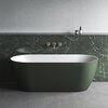 Ravak CD11200000 Ванна FREEDOM O TEC отдельностоящая 1700 х 770 СЕРО-ЗЕЛЕНАЯ (слив-перелив - БЕЛЫЙ)