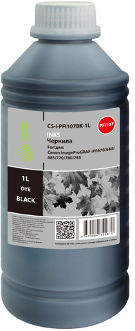 Чернила Cactus CS-I-PFI320MBK-1L PFI-320/120 черный матовый1000мл для imagePROGRAF TM-200/TM-205/TM-300/TM-305;TX-2000/TX-3000/TX-4000
