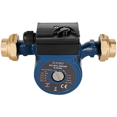 Stout циркуляционный насос 25-60/180 с латунными гайками (SPC-0011-2560180)