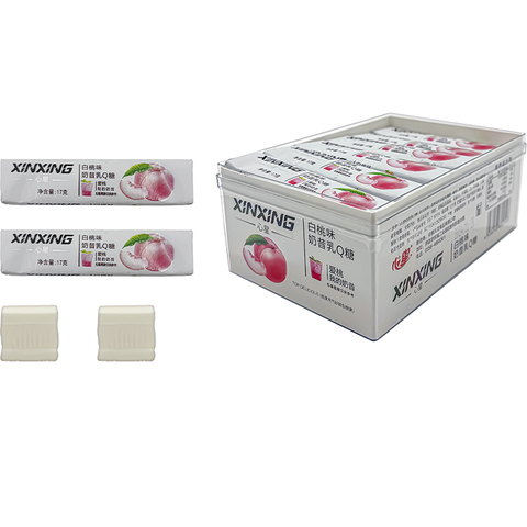 Карамель со вкусом персика Xinxing 1кор*16бл*30шт,17г