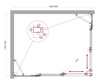 BelBagno LUCE-AH-22-150/120-C-Cr LUCE-AH-22-150/120-C-Cr Душевой уголок