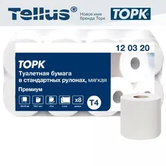 Tork туалетная туалетная бумага в стандартных рулонах мягкая белый 120320 фото