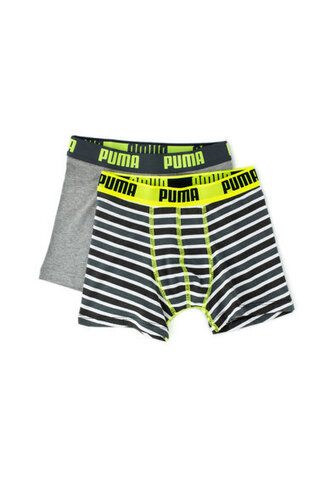 Трусы PUMA BASIC BOXER PRINTED STRIPE 2P