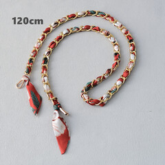 Ручка из цепочки с платком S-15