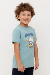 фуфайка  для мальчика  КР 302756-1/турмалин к569