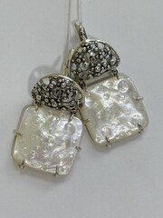 Феба (серьги из серебра)