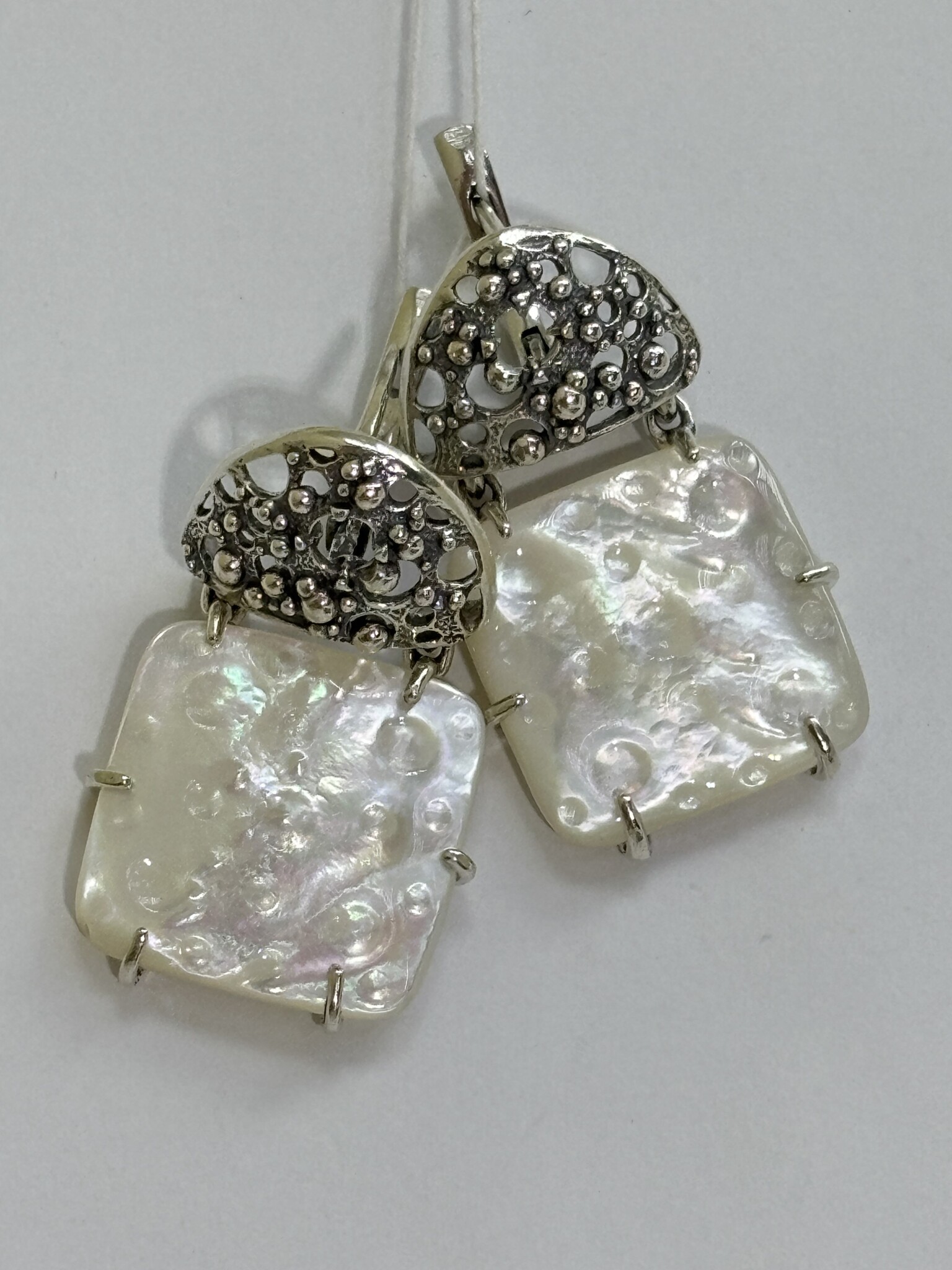 Феба (серьги из серебра)