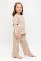 пижама  для девочки  К 1622/какао,коалы