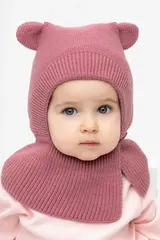 шапка  для девочки  КВ 20364/ш/брусника