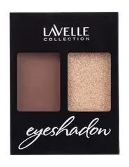 LavelleCollection Тени для век ES32 двухцветные тон 03 терракотовый/золотистый шиммер
