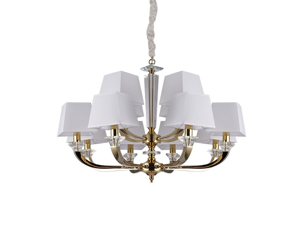 Подвесная люстра Newport 11408+4/C gold М0067899