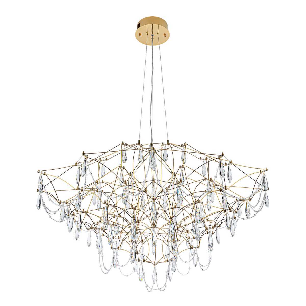 Подвесная светодиодная люстра Modelux Premium ML.5602.1200P BS