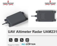 Радиовысотомер Nanoradar UAM231 Altimeter Radar (0.2-1000 м)