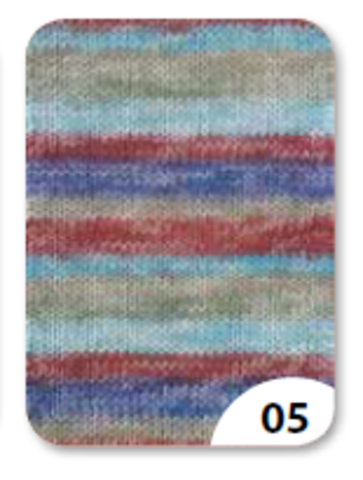 Купить пряжу для носков Gruendl Hot Socks Ledro 05