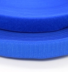 Велкро/липучка комплект, ш. 2,5 см, синий