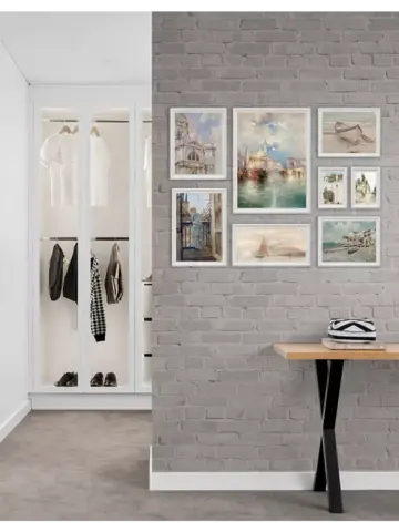 Картины на стену интерьерные на холсте 8 шт