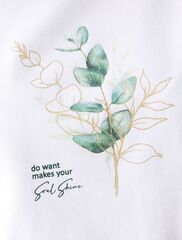 Футболка из премиального хлопка с авторским принтом  D49.117 (127962)