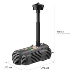 ЗУБР 85 Вт, фонтанный насос для грязной воды (ЗНФГ-50-3.4)