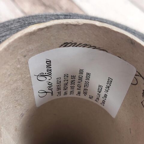 Смотка кашемир с шелком Loro Piana ROYAL 4*2/120 серый