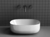 Ceramica Nova Element CN6018 Умывальник чаша накладная овальная, 46x35, цвет: белый