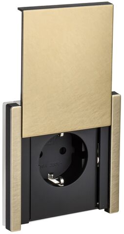 FORTE&PIANO Роз. с з/к/ш с кр. б/к 16А IP44 FP619M шам. IEK