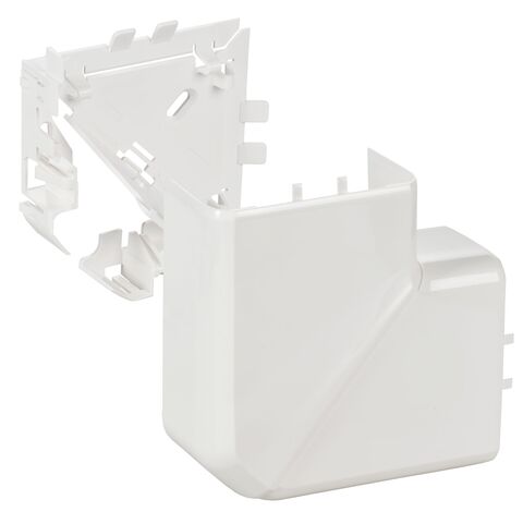 DLP Угол плоский 105х50мм белый IEK