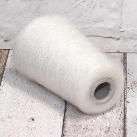 Кид мохер MISTER JOE CANTERBURY 1000 белый натуральный