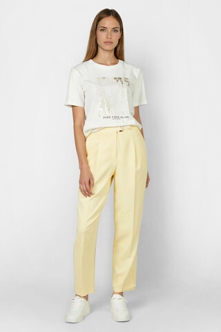 Marc Aurel Футболка хлопковая с металлизированным накатом и позитивной надписью