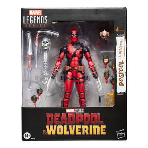Фигурки Догпул и Дэдпул фильм Дэдпул и Росомаха Marvel Legends