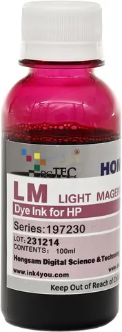 Чернила DCTec водорастворимые DJ5000 Light Magenta (светло-пурпурный) 100 мл