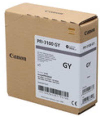 Картридж Canon PFI-3100GY Grey — серый, 160 мл, для imagePROGRAF GP-2600S, GP-4600S, GP-6600S, PRO-2600, PRO-4600, PRO-6600 (6426C001)